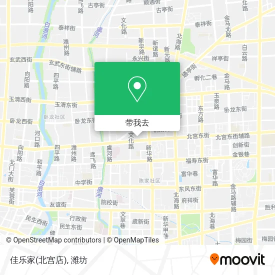 佳乐家(北宫店)地图
