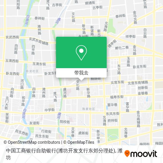 中国工商银行自助银行(潍坊开发支行东郊分理处)地图