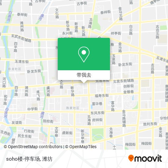 soho楼-停车场地图