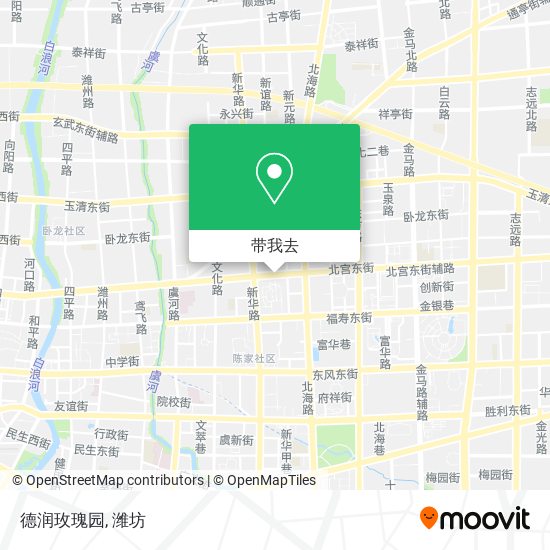 德润玫瑰园地图
