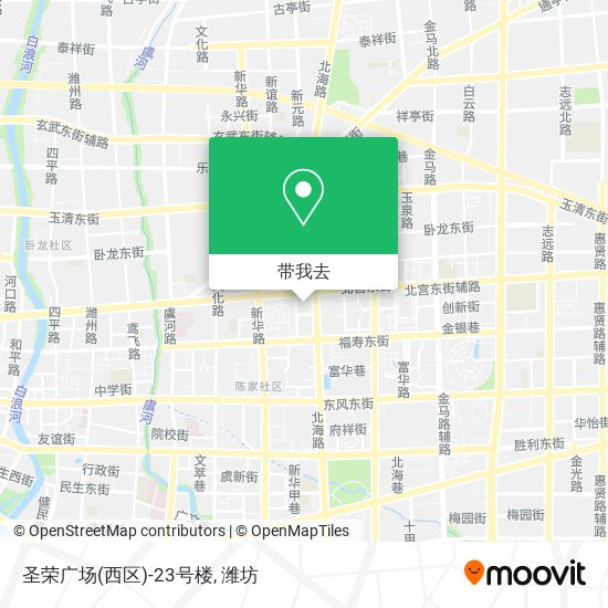 圣荣广场(西区)-23号楼地图