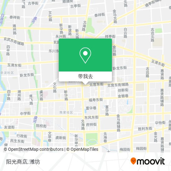 阳光商店地图