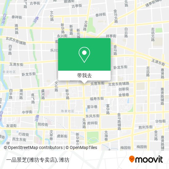 一品景芝(潍坊专卖店)地图