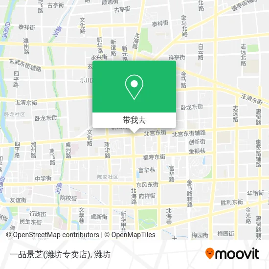 一品景芝(潍坊专卖店)地图