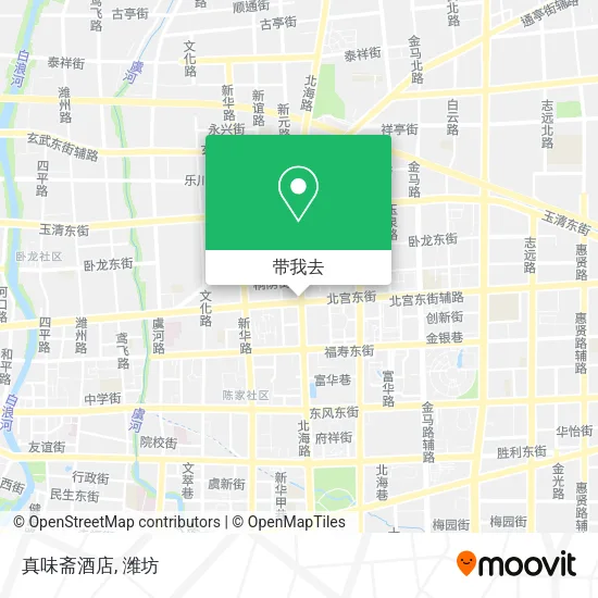 真味斋酒店地图