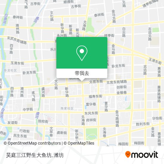 昊庭三江野生大鱼坊地图
