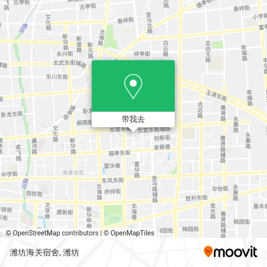 潍坊海关宿舍地图