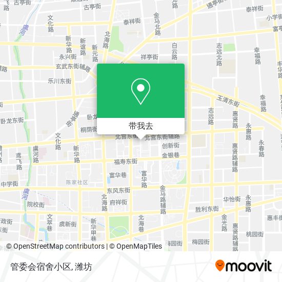 管委会宿舍小区地图