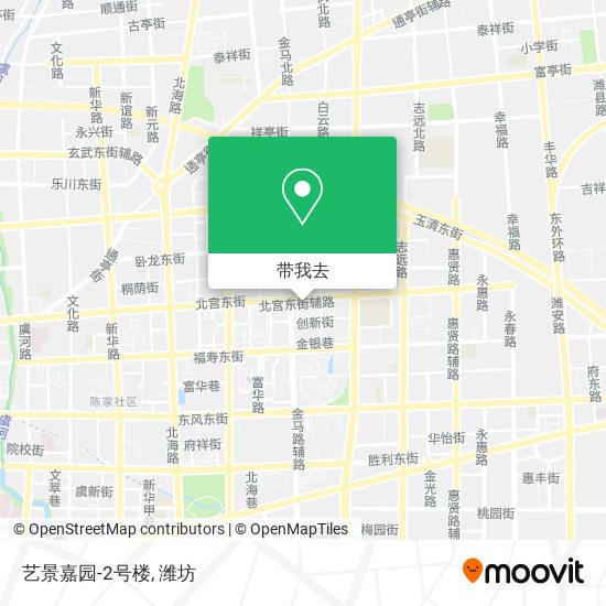 艺景嘉园-2号楼地图