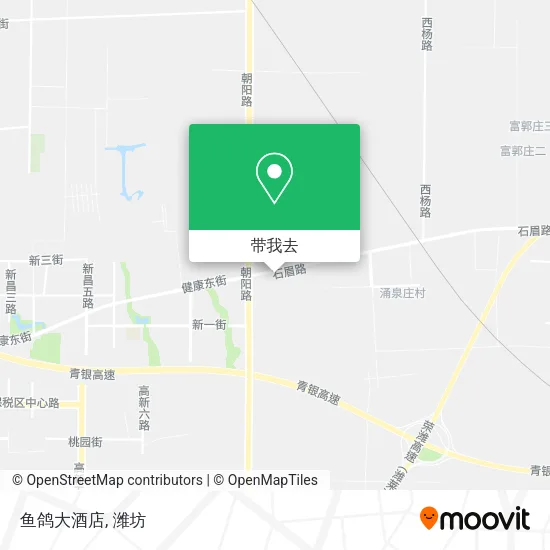 鱼鸽大酒店地图