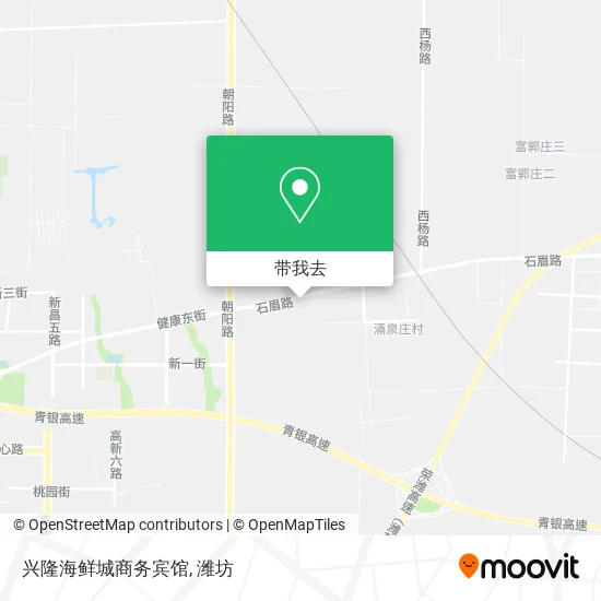 兴隆海鲜城商务宾馆地图