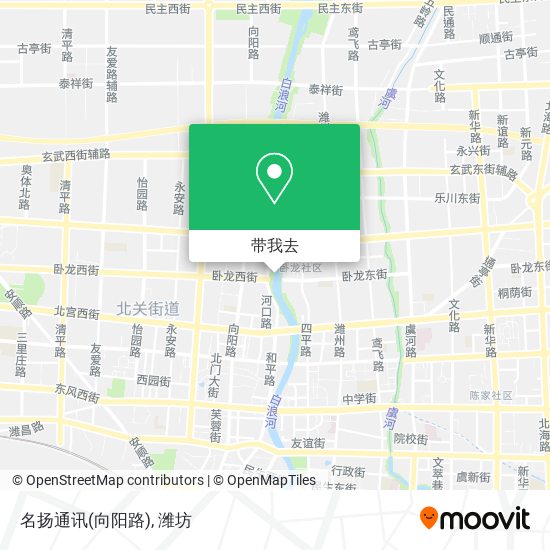 名扬通讯(向阳路)地图