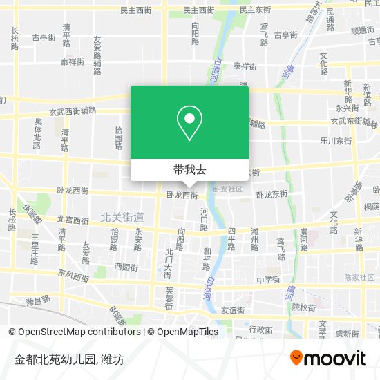 金都北苑幼儿园地图