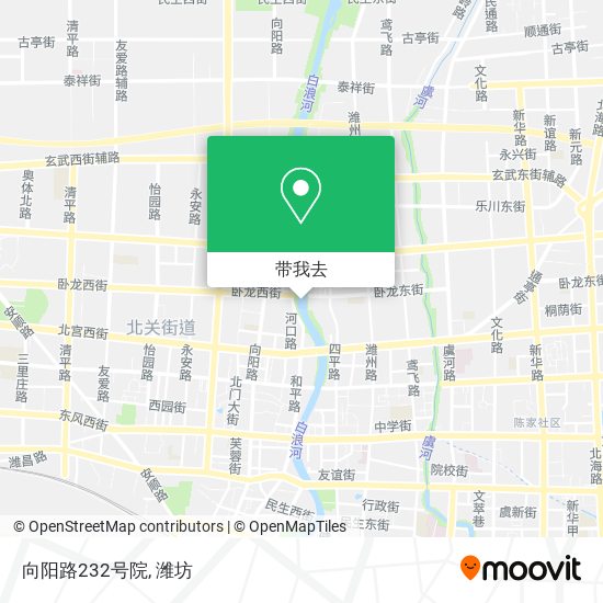 向阳路232号院地图