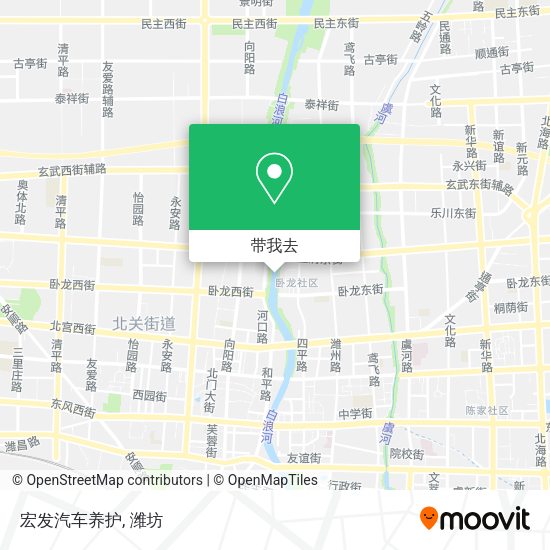 宏发汽车养护地图