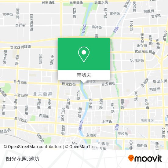 阳光花园地图