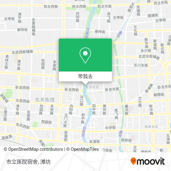市立医院宿舍地图