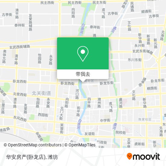 华安房产(卧龙店)地图