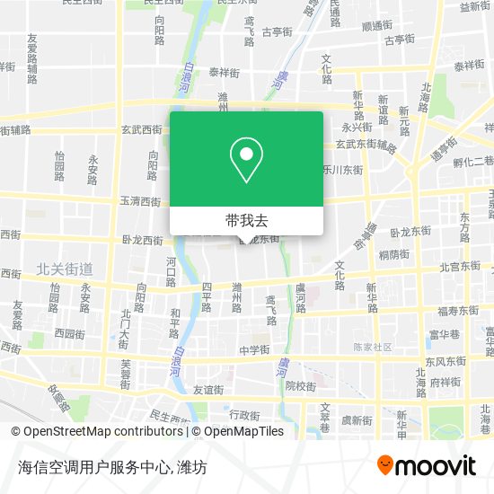 海信空调用户服务中心地图