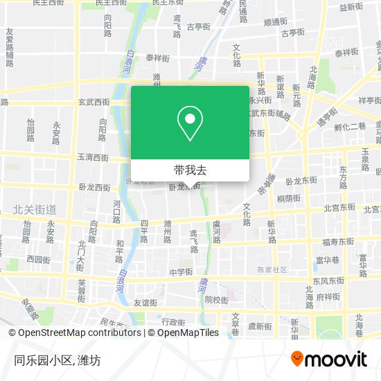 同乐园小区地图