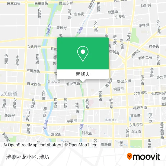 潍柴卧龙小区地图