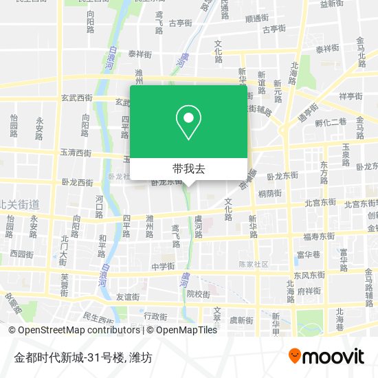 金都时代新城-31号楼地图
