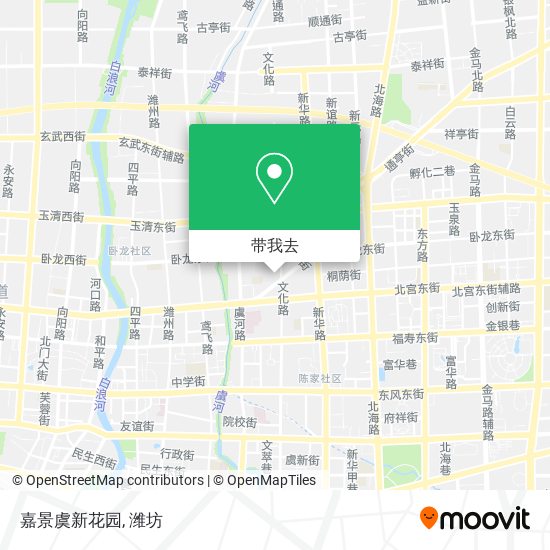 嘉景虞新花园地图