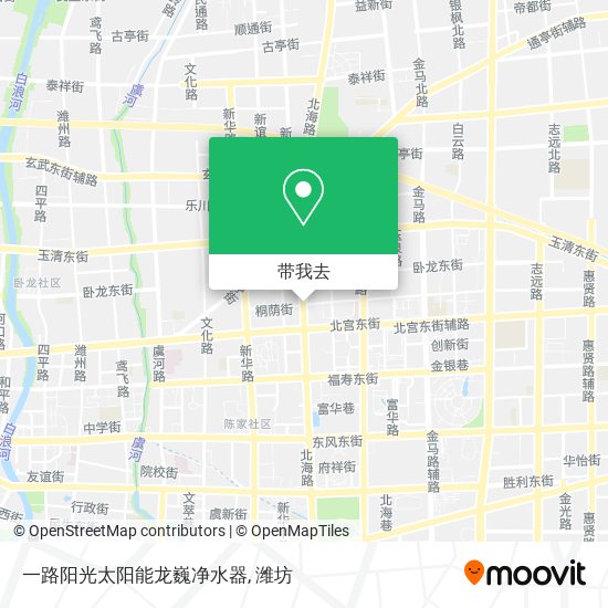 一路阳光太阳能龙巍净水器地图