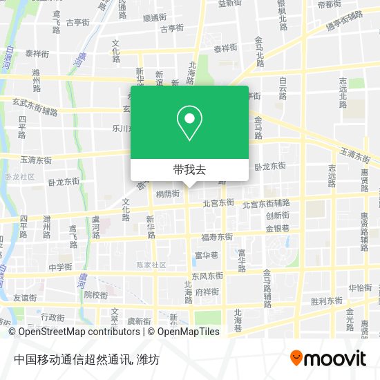 中国移动通信超然通讯地图