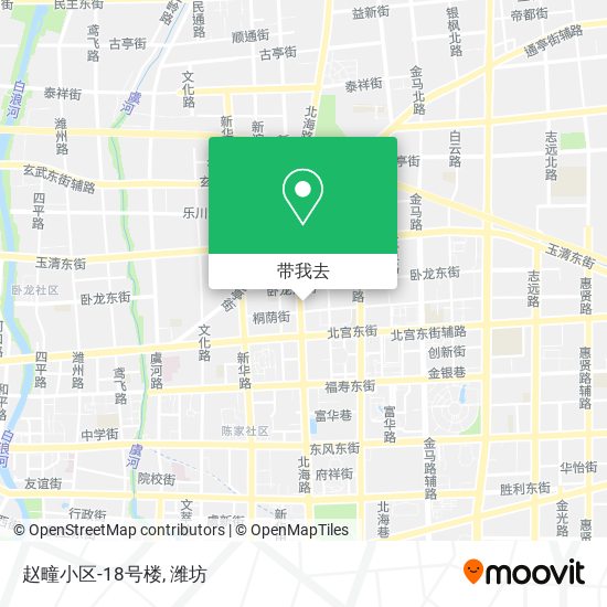 赵疃小区-18号楼地图