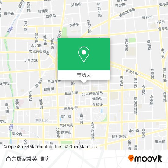 尚东厨家常菜地图