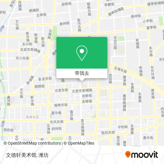 文德轩美术馆地图