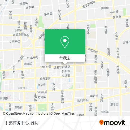 中盛商务中心地图