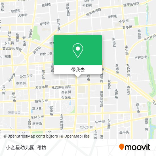 小金星幼儿园地图