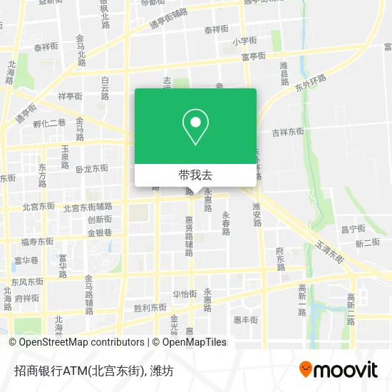 招商银行ATM(北宫东街)地图
