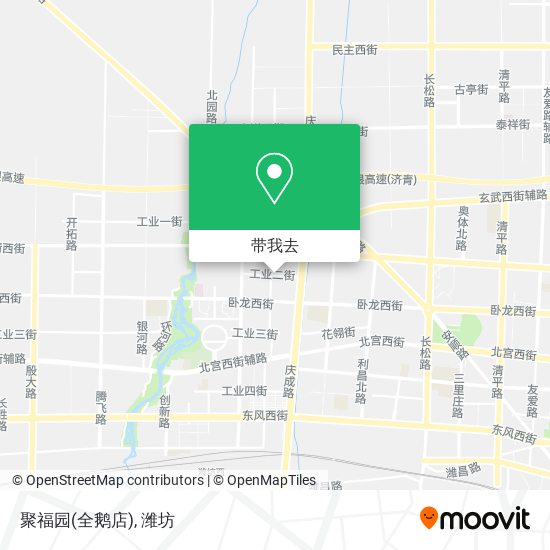 聚福园(全鹅店)地图
