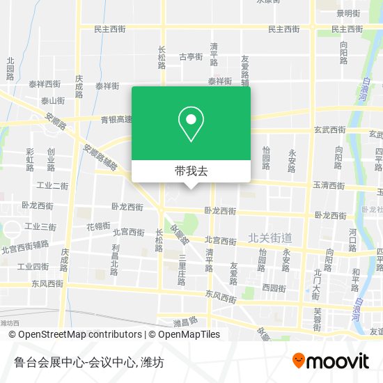鲁台会展中心-会议中心地图