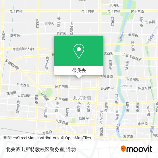 北关派出所特教校区警务室地图