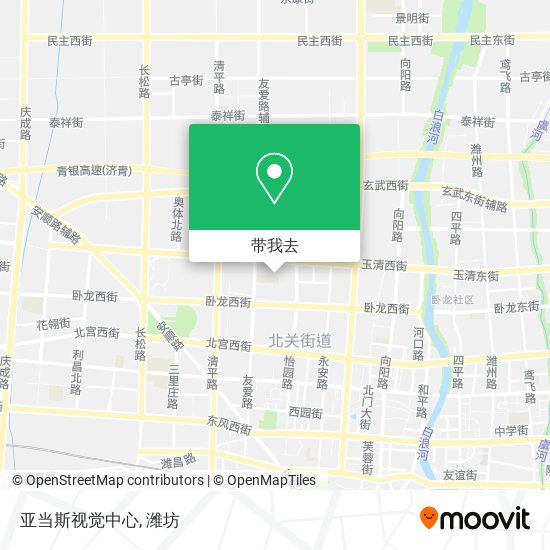 亚当斯视觉中心地图