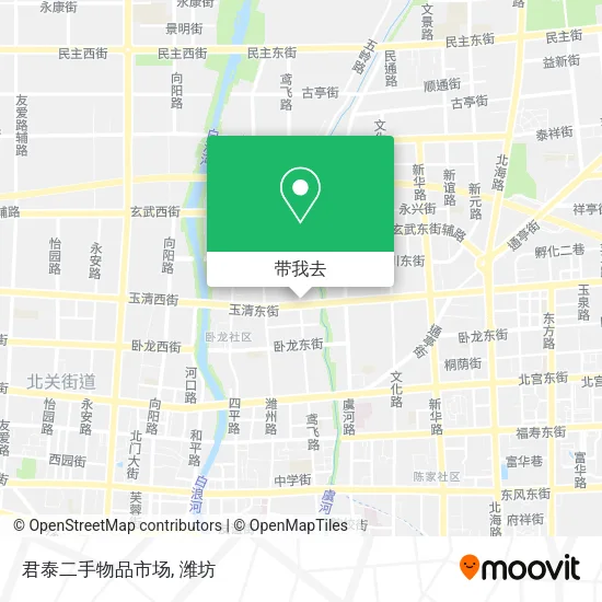 君泰二手物品市场地图