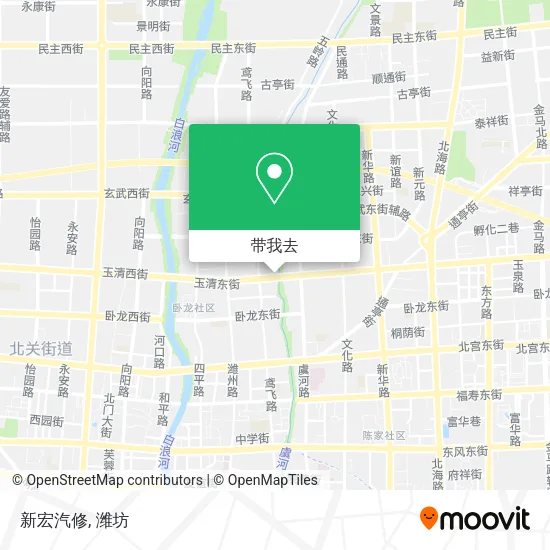 新宏汽修地图