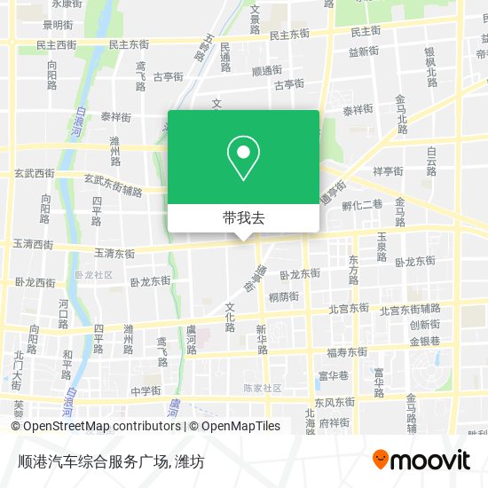 顺港汽车综合服务广场地图