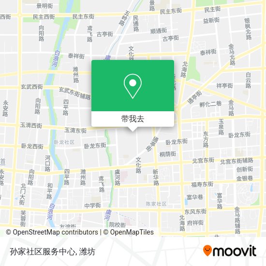 孙家社区服务中心地图