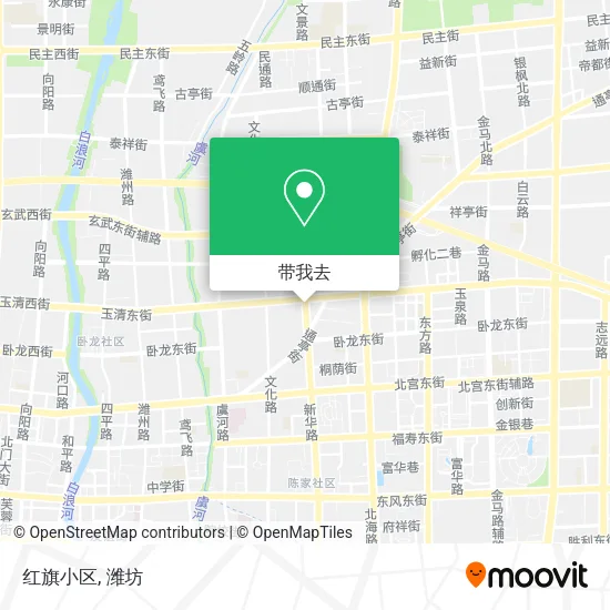 红旗小区地图