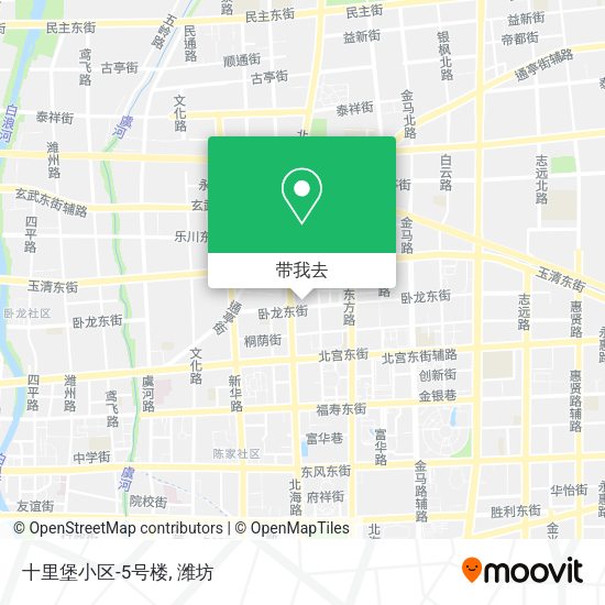 十里堡小区-5号楼地图