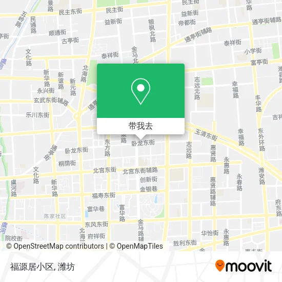 福源居小区地图