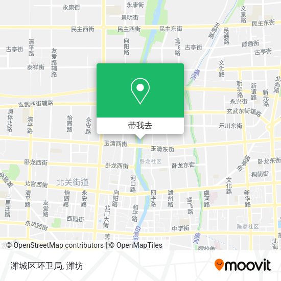 潍城区环卫局地图