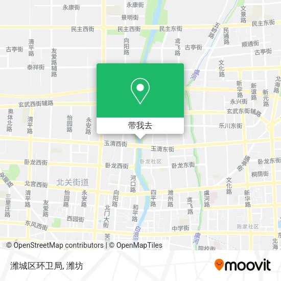 潍城区环卫局地图