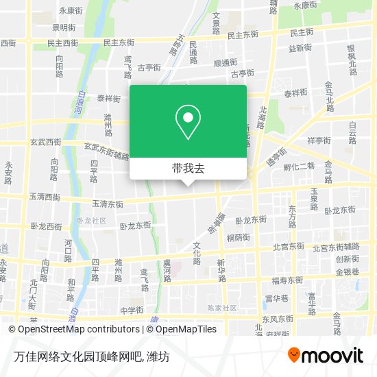 万佳网络文化园顶峰网吧地图