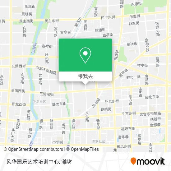 风华国乐艺术培训中心地图